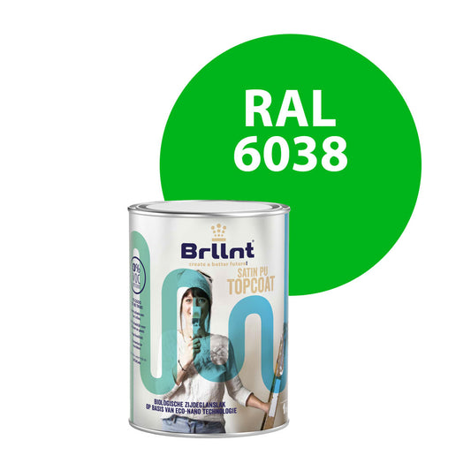 Peinture Bois RAL 6038 Vert brillant