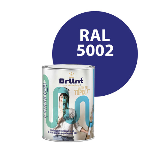 Wood paint RAL 5002 Ultramarine blue