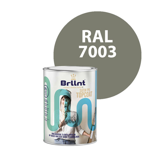 Peinture Bois RAL 7003 Gris mousse