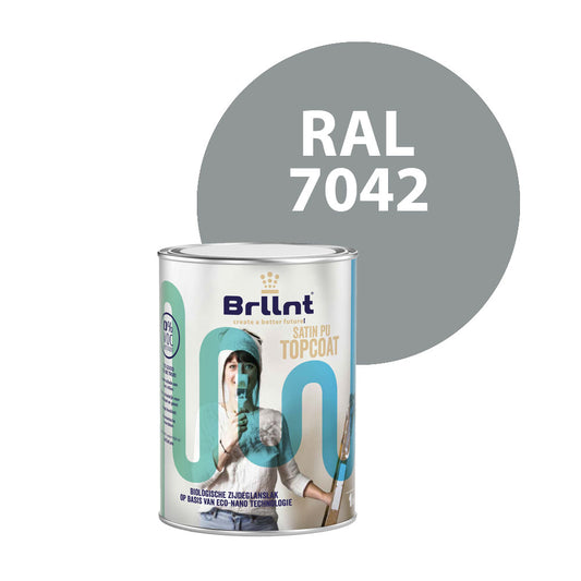 Peinture Bois RAL 7042 Gris signalisation A