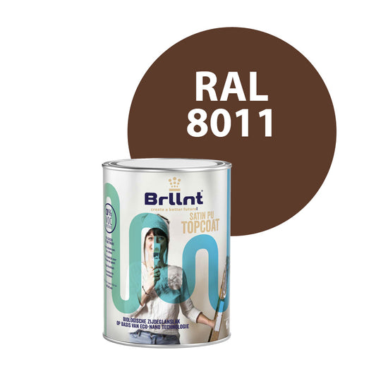 Wood paint RAL 8011 Nut brown