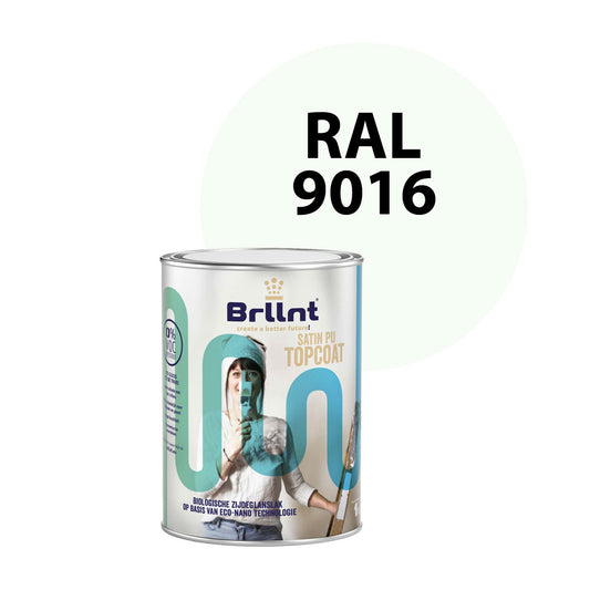 Peinture Bois RAL 9016 Blanc signalisation