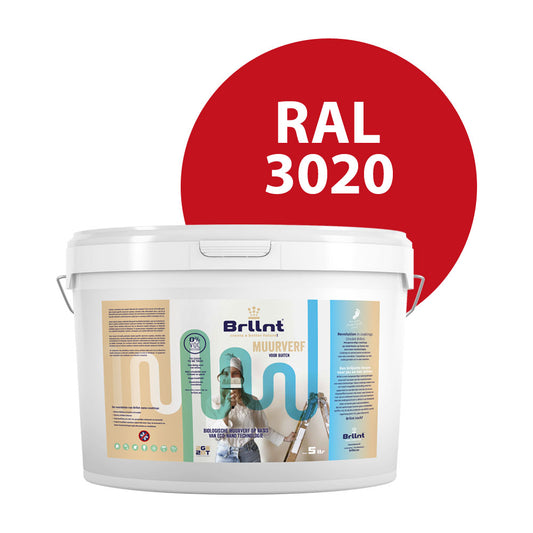 Muurverf RAL 3020 Buiten Mat